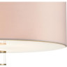 Люстра потолочная LUMION DAMONA 8109/7C MODERNI LN25 E14 7*40W 220V латунь титаниум/бежевый, металл/текстиль/стекло